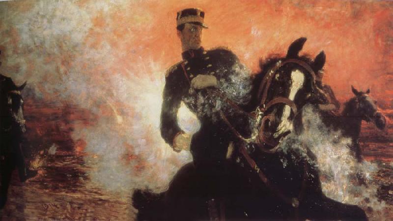 Ilja Jefimowitsch Repin Albert I Konig of the belgians in the first world war France oil painting art